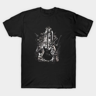 Guitar Collage T-Shirt